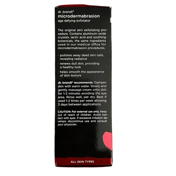 BNIB! Dr. Brandt Microdermabrasion Age Defying Exfoliator